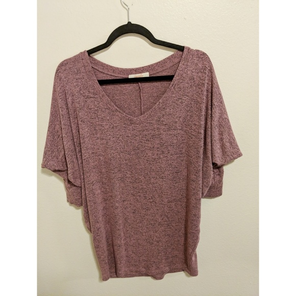 Pomelo Tops - Pink Knit Top